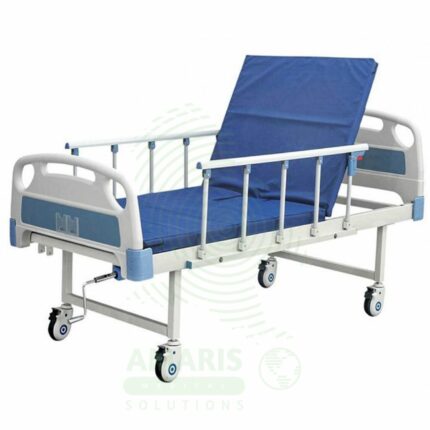 Hospital bed single crank with rails Amaris Medical