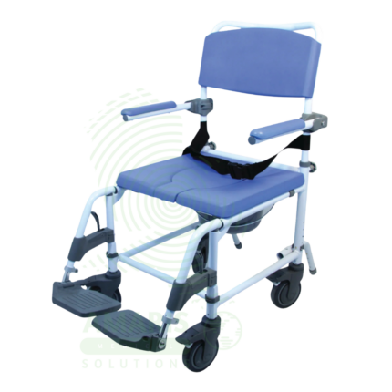 Standard Commode Wheelchair With Flipping Armrest Amaris Medical