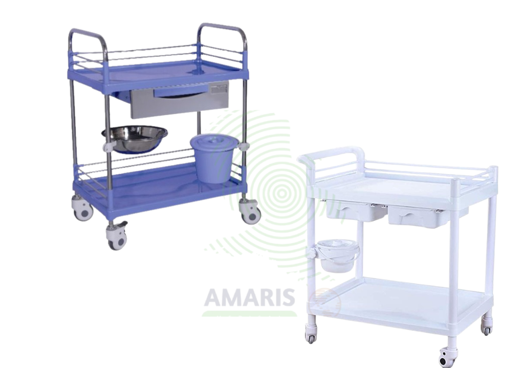 Steel-plastic Instrument Trolley amaris medical