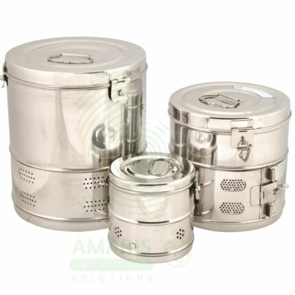 Sterilization Drums (Small–X Large) Amaris Medical