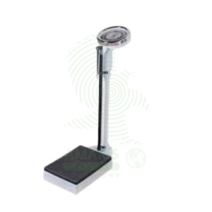Weighing scale with height (analogue) Amaris Medical