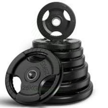 Black Cast Iron Plate Weight Amaris Medical