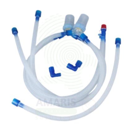 Reusable Silicone Breathing Circuit with Water Traps Amaris Medical