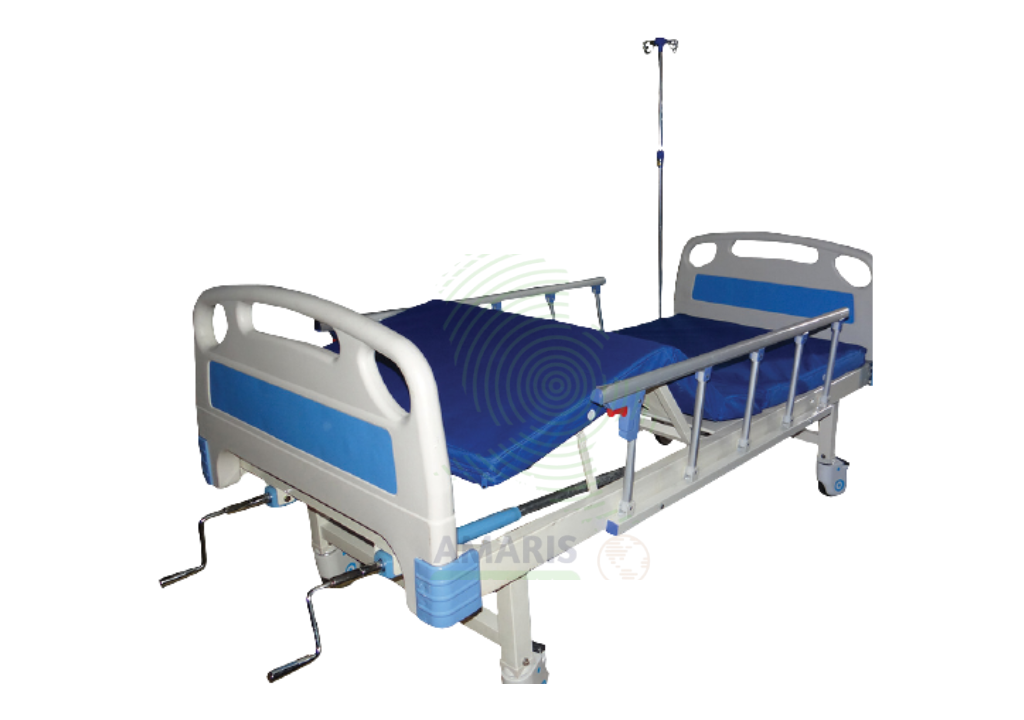 2 Crank Manual Hospital Bed amaris medical