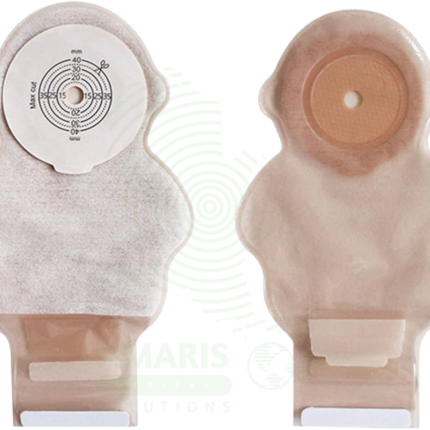One piece Ostomy bag (Pediatrics) - Velcro type for infant (Drainable) Amaris Medical